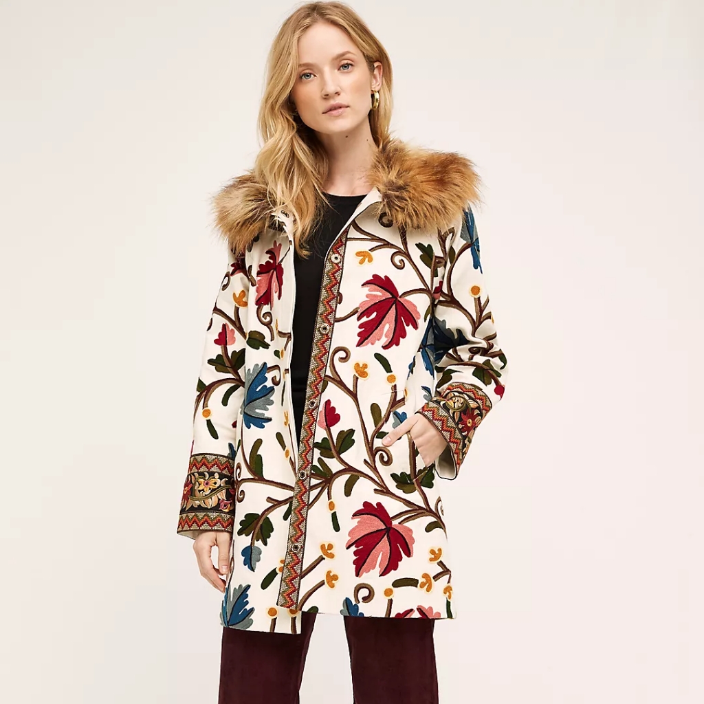 Twelfth Street By Cynthia Vincent Impresario Coat Size S